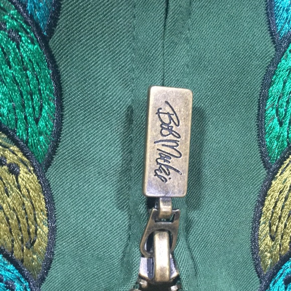 BOB MACKIE St. Patrick’s Day Oversized Relaxed Fit Suede Cloth Statement Piece - Picture 13 of 16